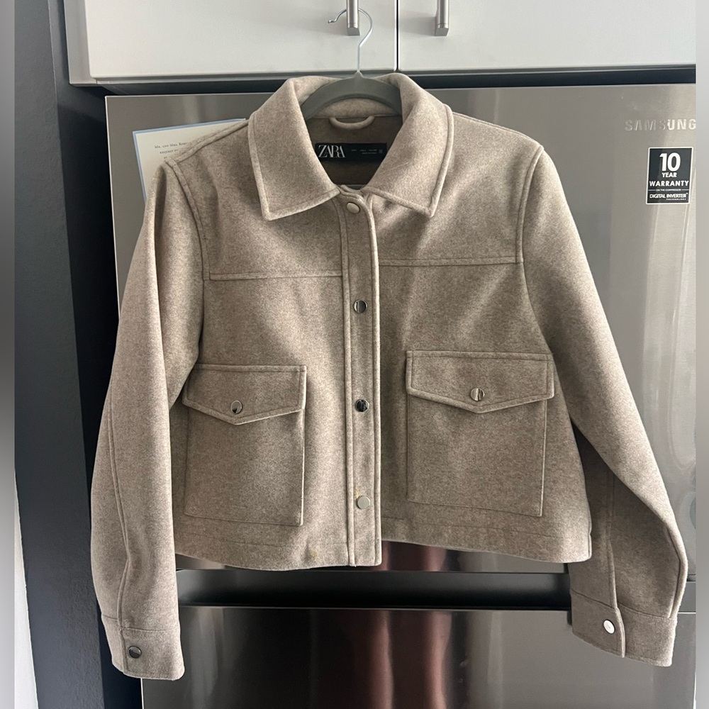 Zara cropped jacket